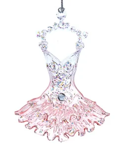 Ornement, tutu de ballet, teinte rose
