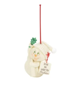 Ornement-snowpinion.drink Me Mistletoe