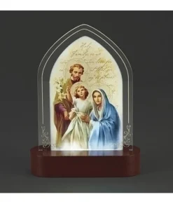 Pièce acrylique pour table, La Sainte Famille