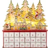 Pièce de table, calendrier de l'Avent décoratif et élégant