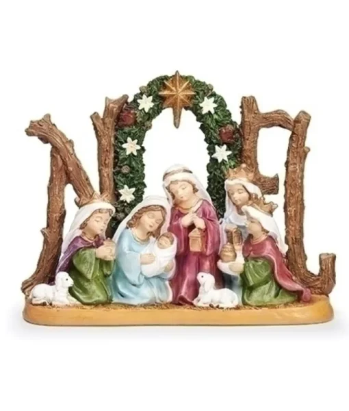 Pièce de table, crèche en une pièce