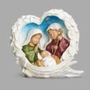 Pièce de table, La Sainte Famille des enfants, enveloppée par les ailes d’un ange