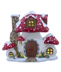 Pièce de table lumineuse, L’il Mushroom, Chalet de Noël