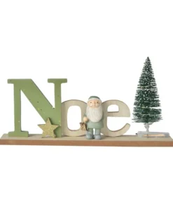 Pièce de table, pièce éclairée par LED, « Noel »