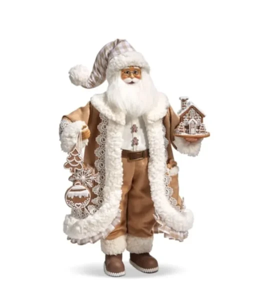 Père Noël pain d'épices 18 pouces