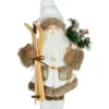 18"Santa avec skis