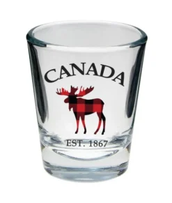Shooter en verre orignal du Canada
